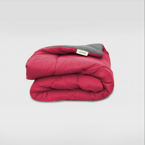 Reversible Comforters|  Red | Double Bed 228x244 cm (90 X 100inch)