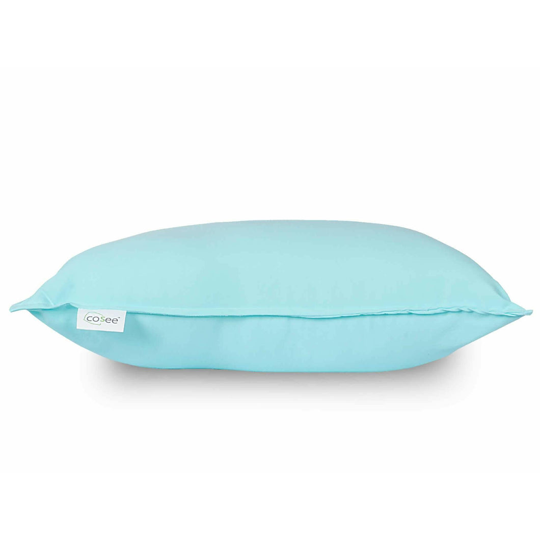 Cosee Compact Color Micro Fiber Pillow | San Juan Blue