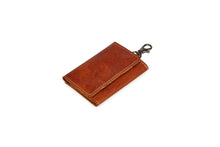 Load image into Gallery viewer, Trifold Pouch Key Holder -Honey - Tailor Your Story
