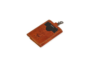 Trifold Pouch Key Holder -Honey - Tailor Your Story