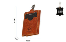 Load image into Gallery viewer, Trifold Pouch Key Holder -Honey - Tailor Your Story
