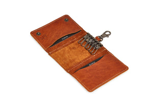 Trifold Pouch Key Holder -Honey - Tailor Your Story